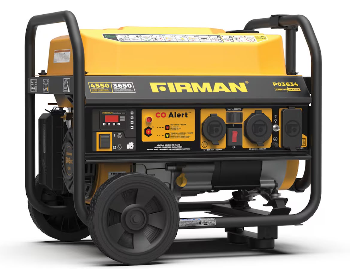 4500W Gasoline Generator